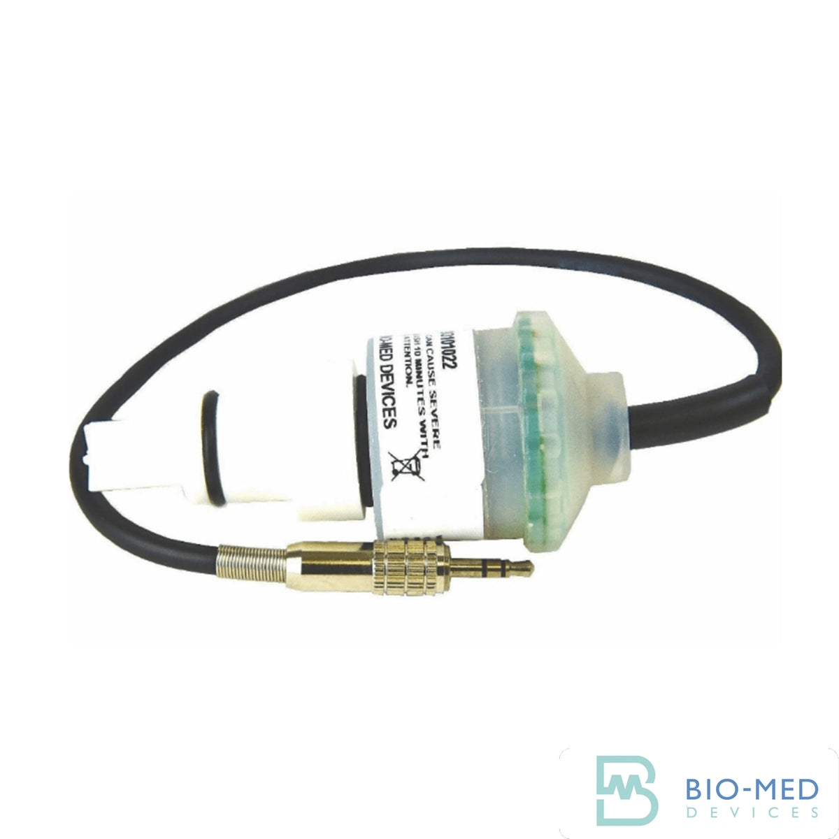 Oxygen Sensor Cell w/intrinsic cable (2.5mm plug) Color CV - Pacific Biomedical