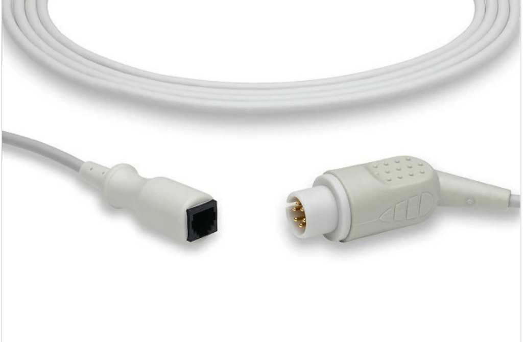 AAMI Compatible IBP Adapter Cable | Medex Abbott Connector - Pacific Biomedical