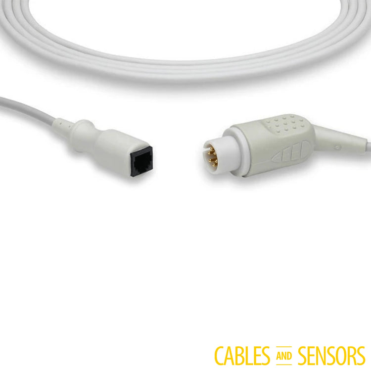 AAMI Compatible IBP Adapter Cable | Medex Abbott Connector 