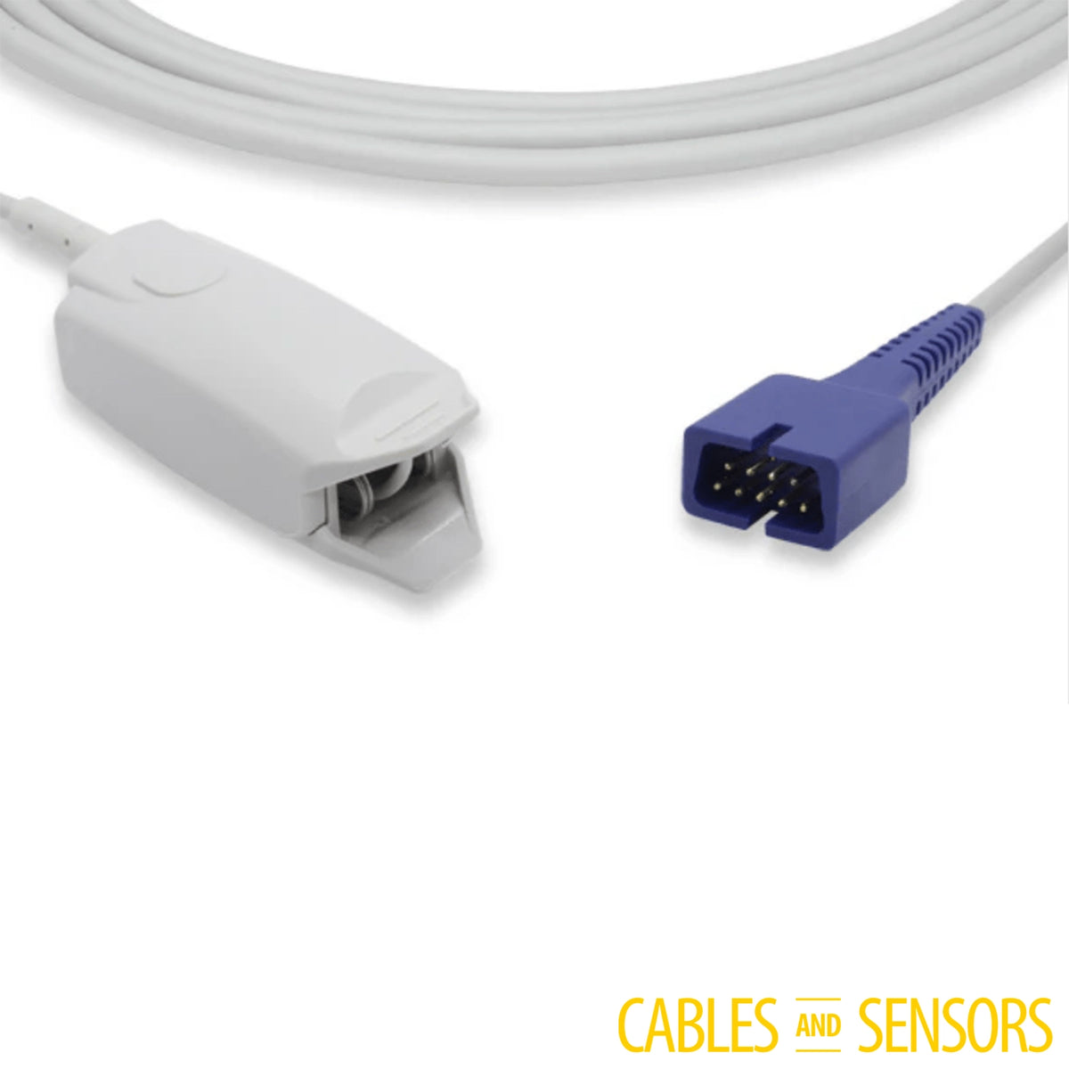 Nellcor Compatible Spo2 Sensor Covidien, Nellcor Compatible Short SpO2 Sensor 3.5 ft - DS-100A