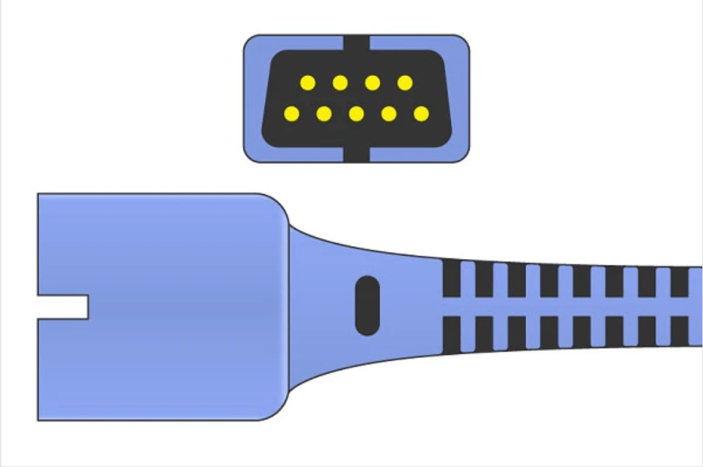 Covidien, Nellcor Compatible Short SpO2 Sensor 3.5 ft - FLEXMAX-P - Pacific Biomedical