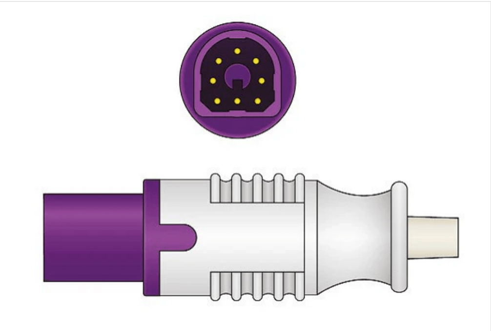 Philips Compatible SpO2 Adapter Cable - M1943NL - Pacific Biomedical