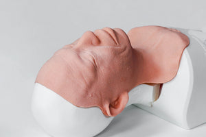 Decent Simulators V2 airway management task trainer that the loose teeth set fits (trainer sold separately)