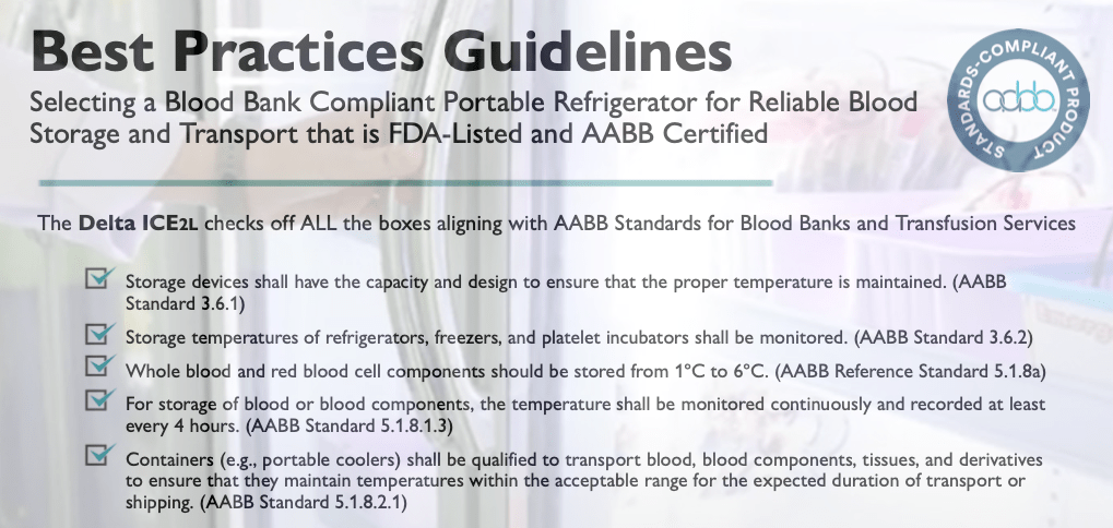 Delta ICE 2L Smart Blood Cooler - Pacific Biomedical