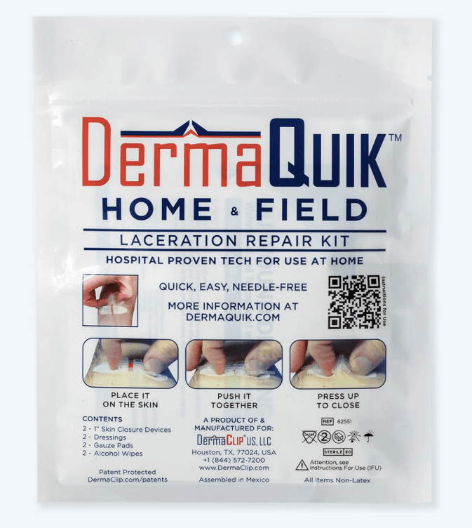 DermaQuik Home &amp; Field Laceration Repair Kit 