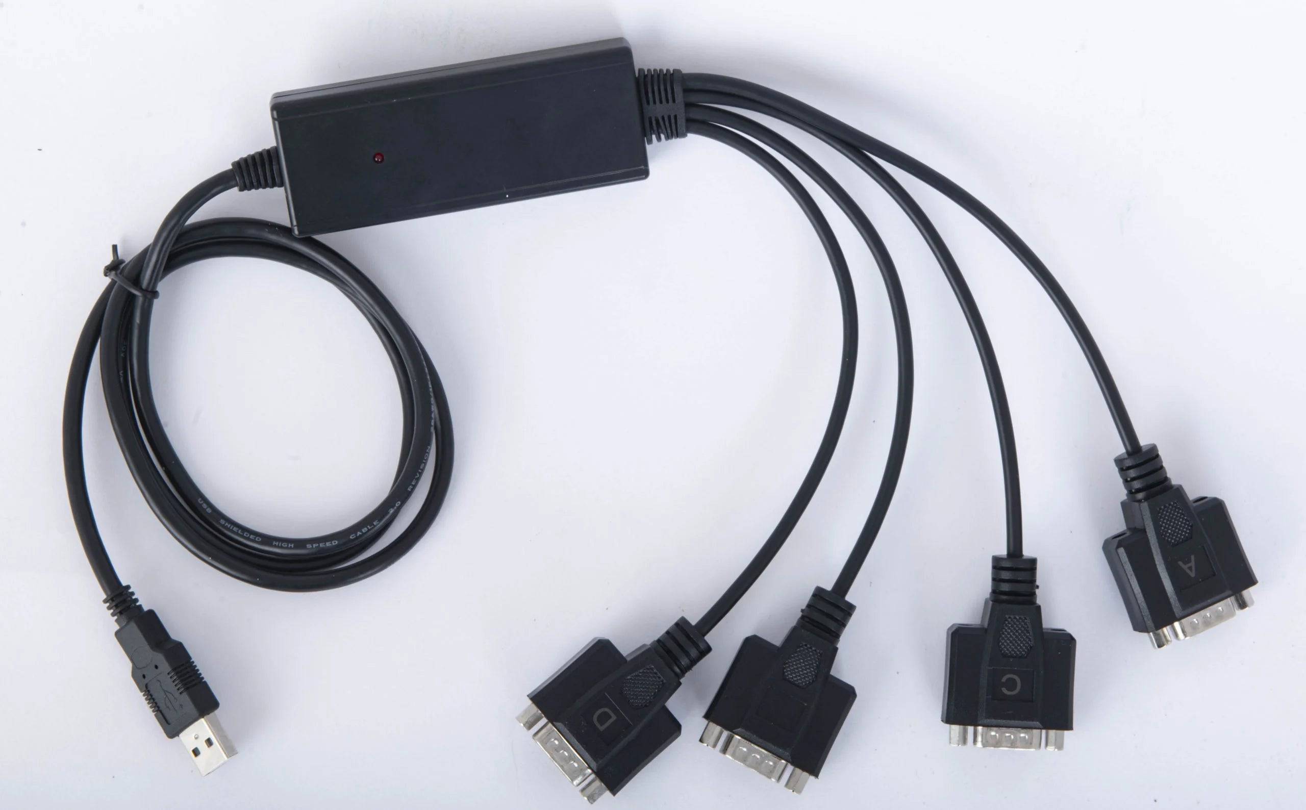 Sapphire RS232 to USB 4 Port Adapter - Pacific Biomedical