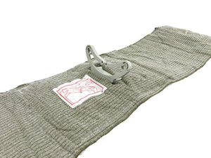 FCP-02 6 in Emergency Bandage (Israeli bandage) opened, OD green elastic wrap with pressure bar and sterile white pad - Pacific Biomedical