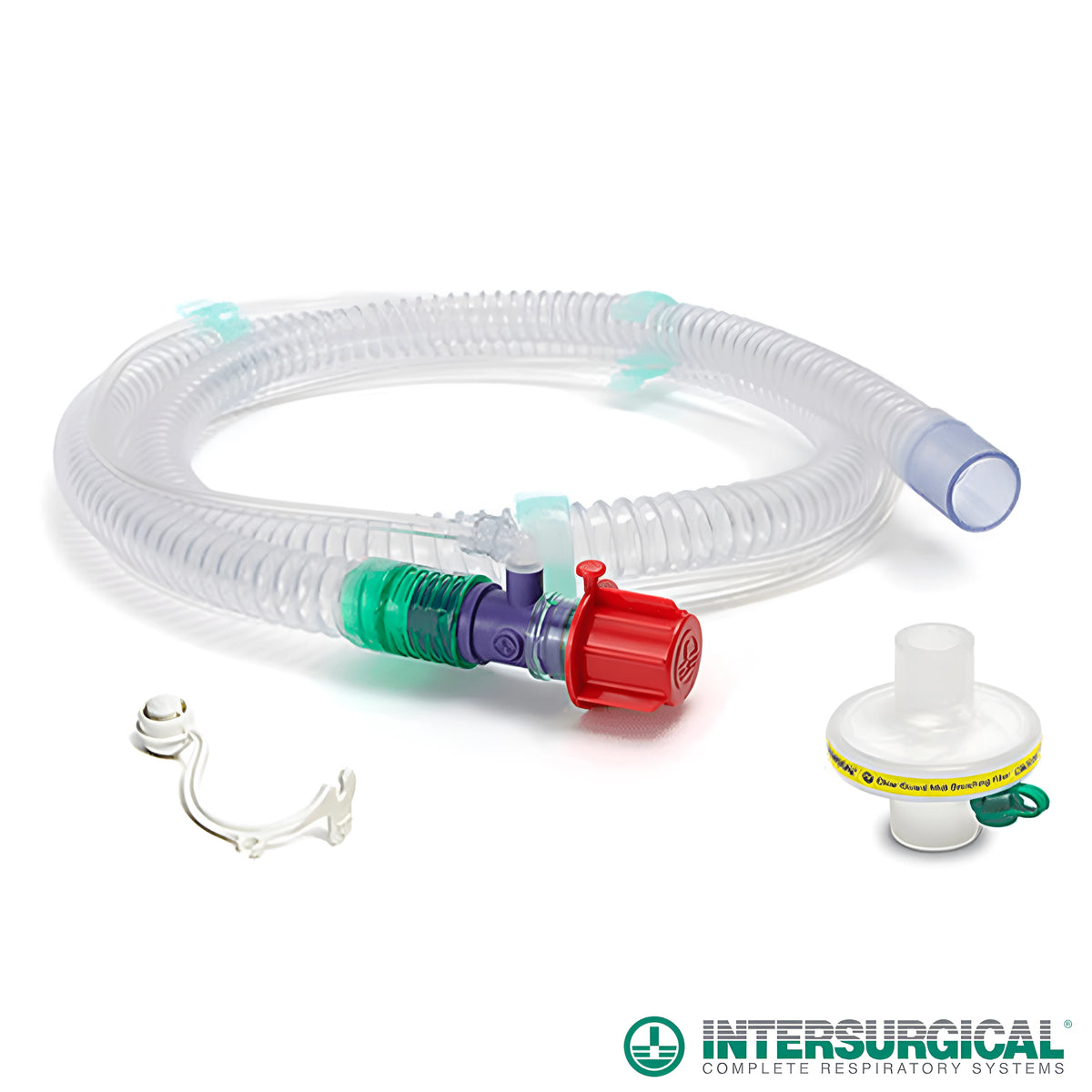 Smoothbore circuit with bleed for CPAP/BiPap 22mm - Pacific Biomedical