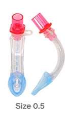 Front view of Air-Qsp3G supraglottic airway PN 60055 with 15 mm connector