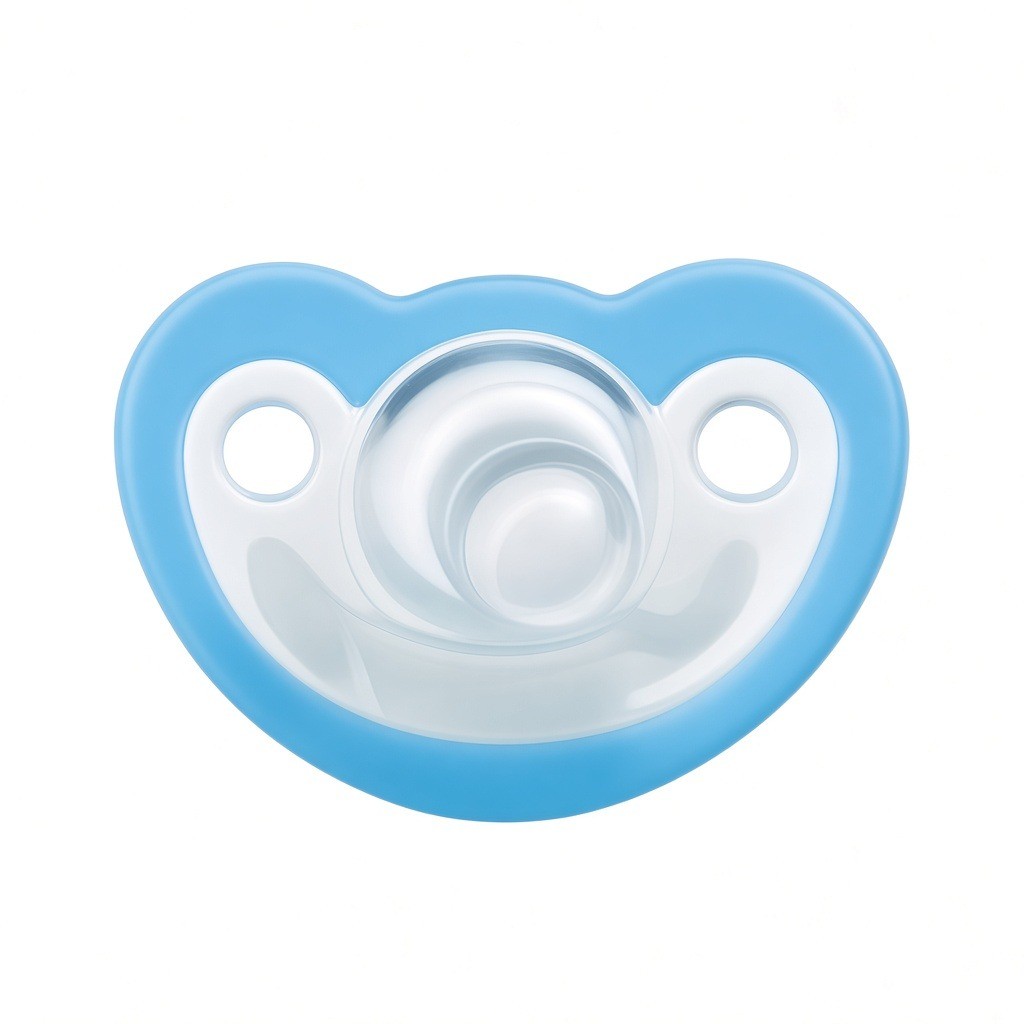 JollyPop Preemie blue pacifier front view