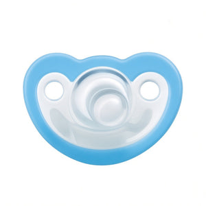 JollyPop Preemie blue pacifier front view