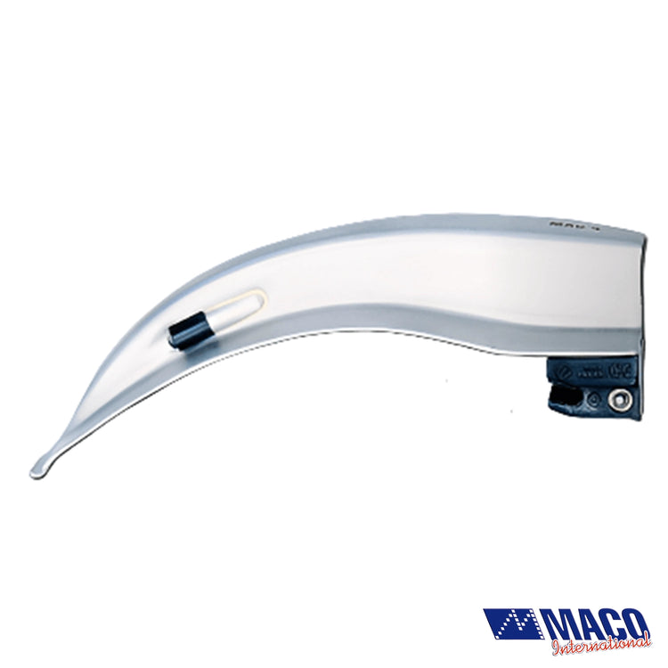 Maco Stainless Disposable Laryngoscope Blade, Mac  Size 4 