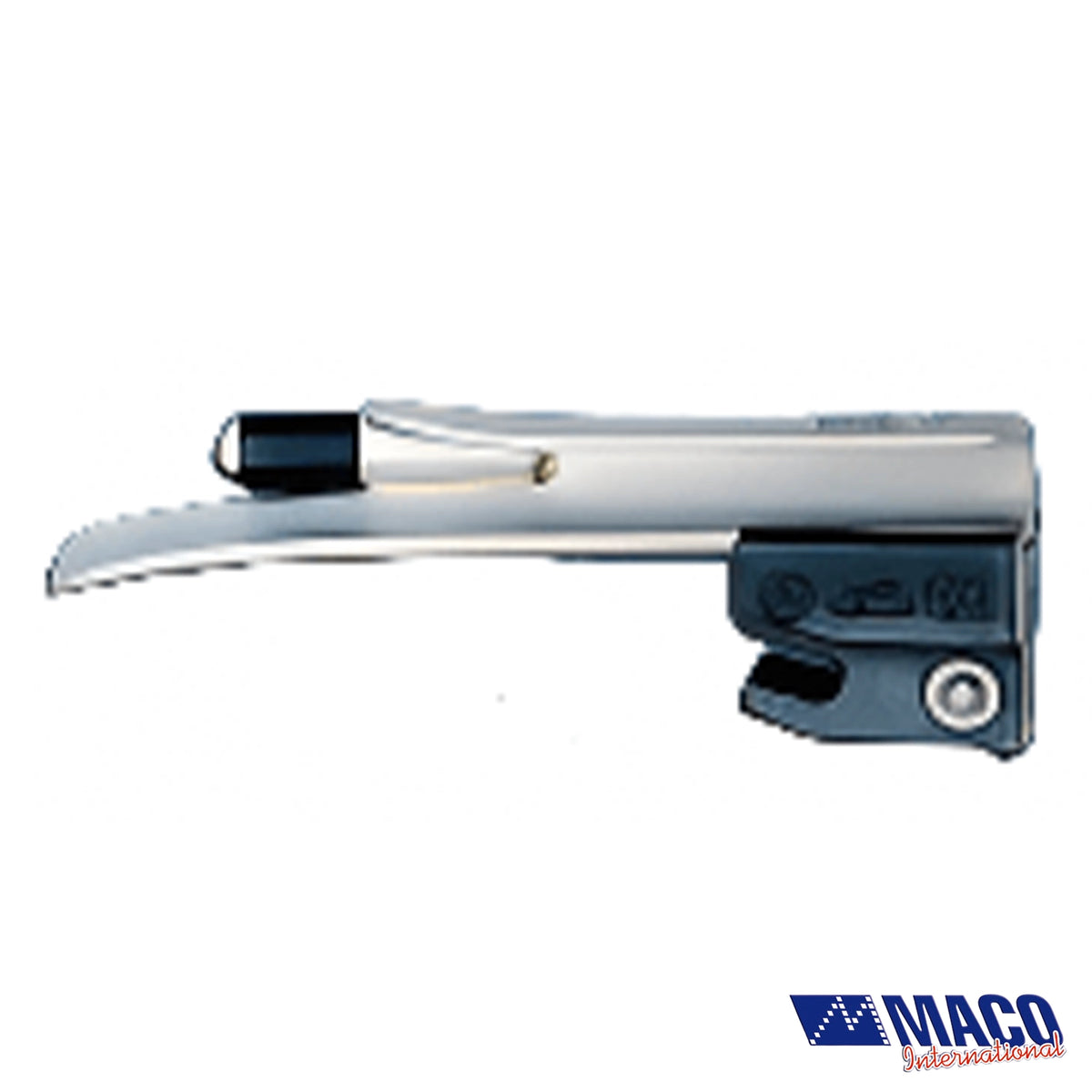 Maco Stainless Disposable Laryngoscope Blade, Miller Size 0 - Pacific Biomedical