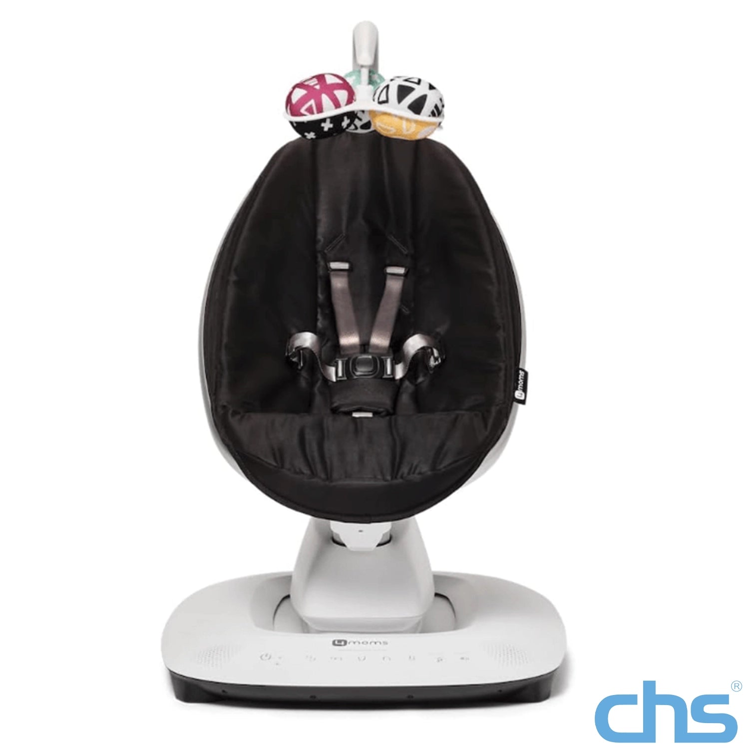 mamaRoo® multi-motion baby swing™, Color: Black - Pacific Biomedical