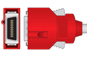 Masimo 12 foot direct connect SPO2 only-RED connector - Pacific Biomedical