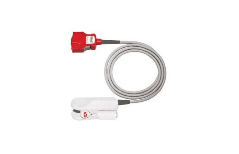 Masimo 12 foot direct connect SPO2 only-RED connector - Pacific Biomedical