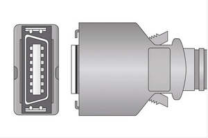 Masimo 14-Pin DBI-dc8, Adult SOFT reusable Direct Connect Sensor, 8 ft., (>30 kg) - Pacific Biomedical