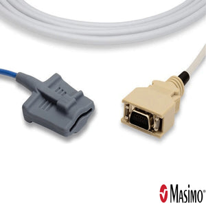 Masimo 14-Pin DBI-dc8, Adult SOFT reusable Direct Connect Sensor, 8 ft., (>30 kg) - Pacific Biomedical