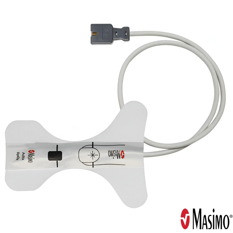 Masimo 1859 LNCS Adtx, Adult adhesive sensor, 18 in., (>30 kg), 20/Box 
