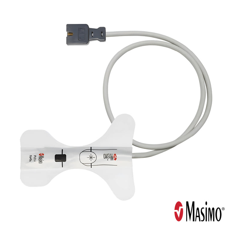 Masimo LNCS Pdtx-3, Disposable, Pediatric SpO2 Adhesive Sensor, 3 ft., (10-50 kg) - Pacific Biomedical