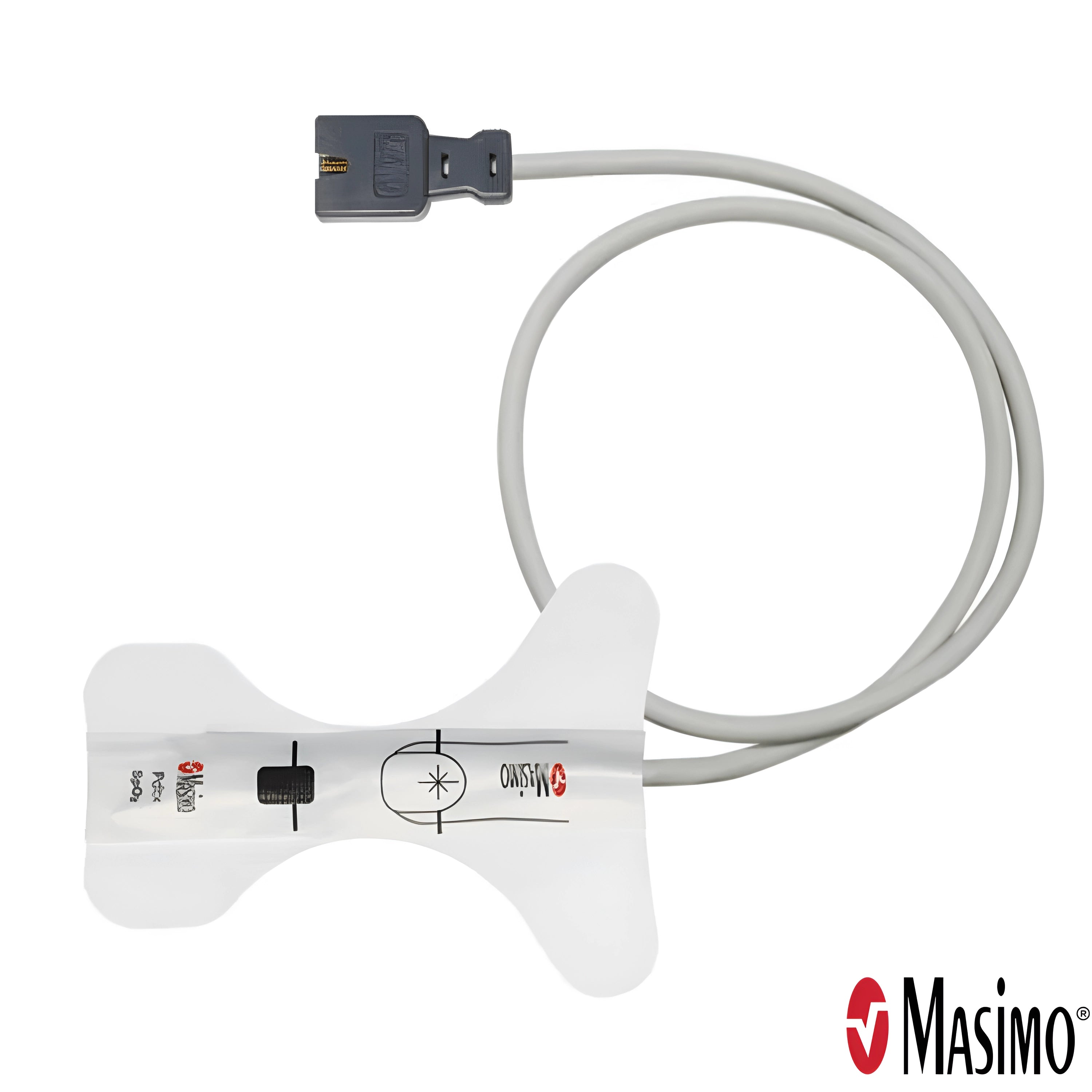 Masimo LNCS Pdtx, Pediatric SPO2 adhesive sensor, 18 in., (10-50 kg) - Pacific Biomedical