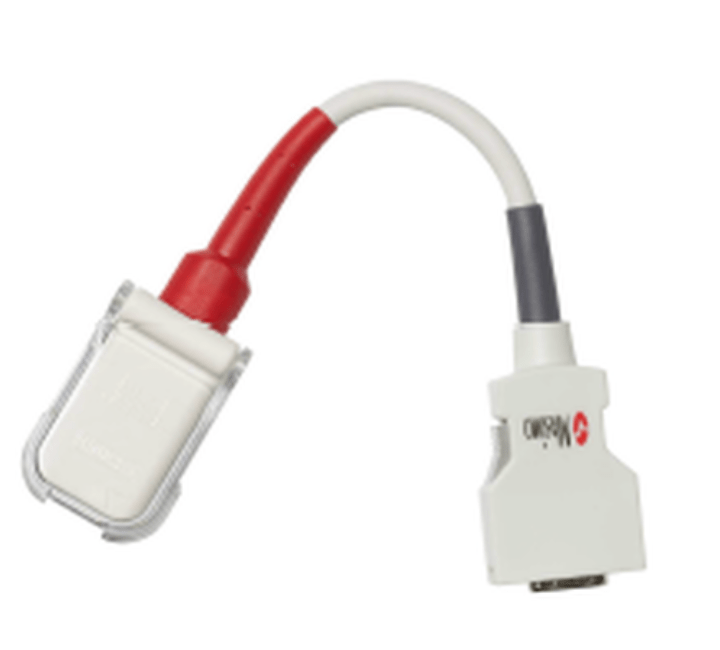 Masimo LNCS REUSABLE PATIENT CABLE LNC-1, 1 ft - Pacific Biomedical