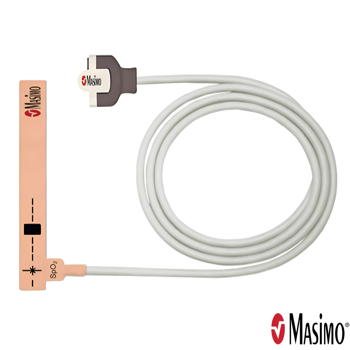 Masimo M-LNCS Neo-3, Adult/Neonatal adhesive sensor, 3 ft., (<3 or >40 kg) - Pacific Biomedical