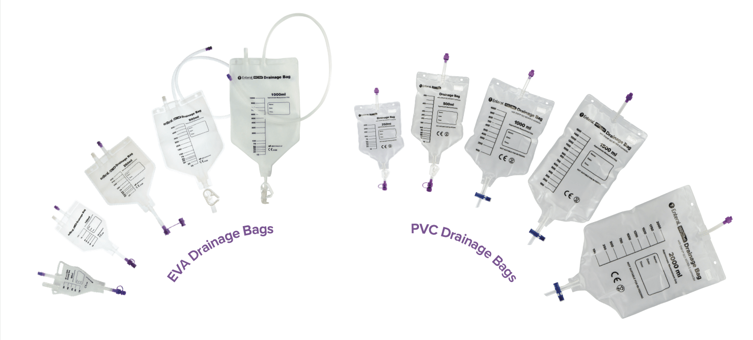 ENFit Drainage Bags