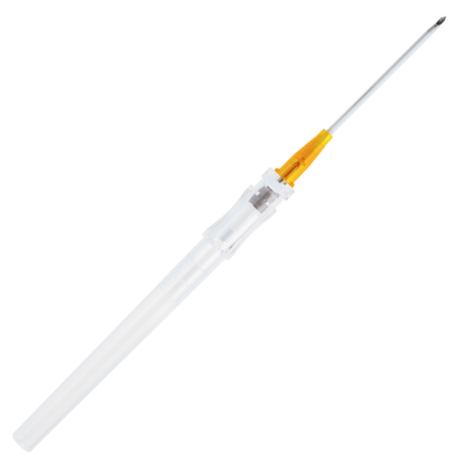 TrueSafe Comfort IV Catheter with Venapur and Blood Control, 14G x 1.75