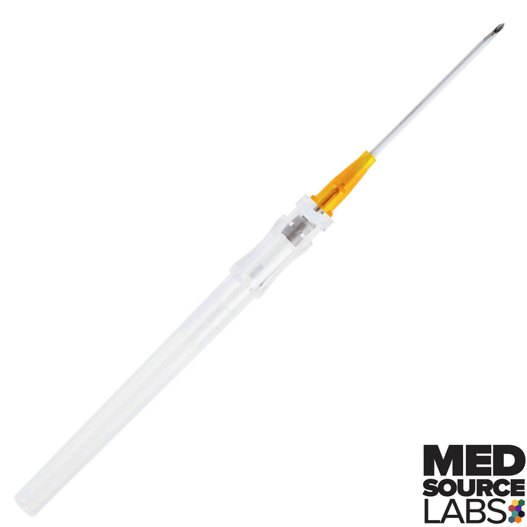 TrueSafe Comfort IV Catheter with Venapur and Blood Control, 14G x 1.75" 