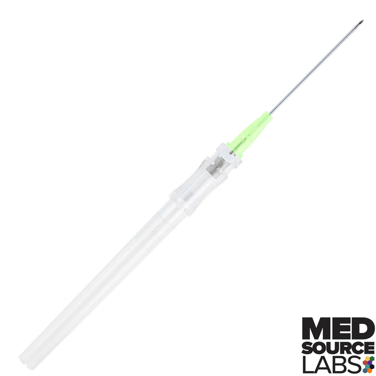 TrueSafe Comfort IV Catheter with Venapur and Blood Control, 18G x 1.16" 