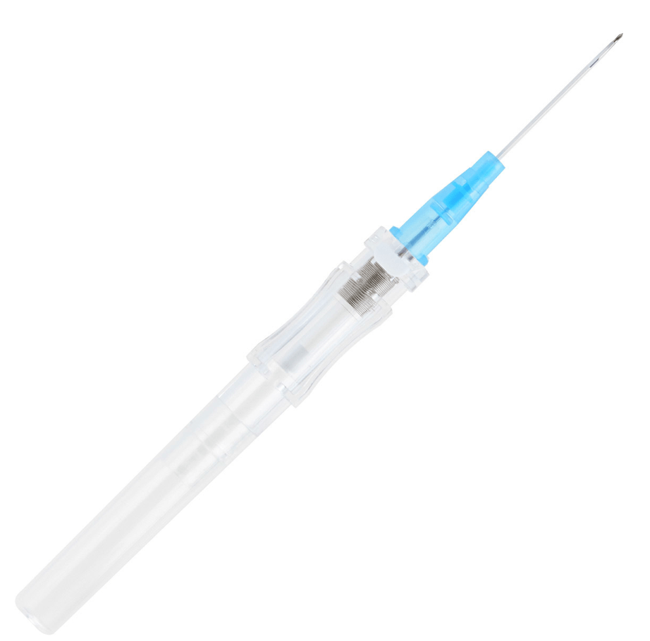 TrueSafe Comfort IV Catheter with Venapur and Blood Control, 22G x 1