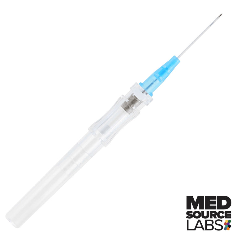 TrueSafe Comfort IV Catheter with Venapur and Blood Control, 22G x 1" 