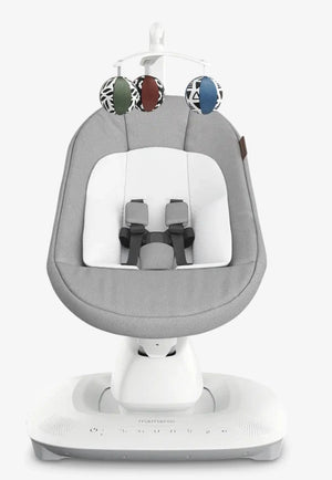 front view of mamaroo 2001-MRO-NA-STL melange grey