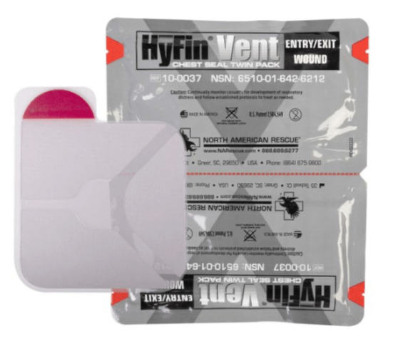 Hyfin Vent Chest Seal (2-pack) - Pacific Biomedical