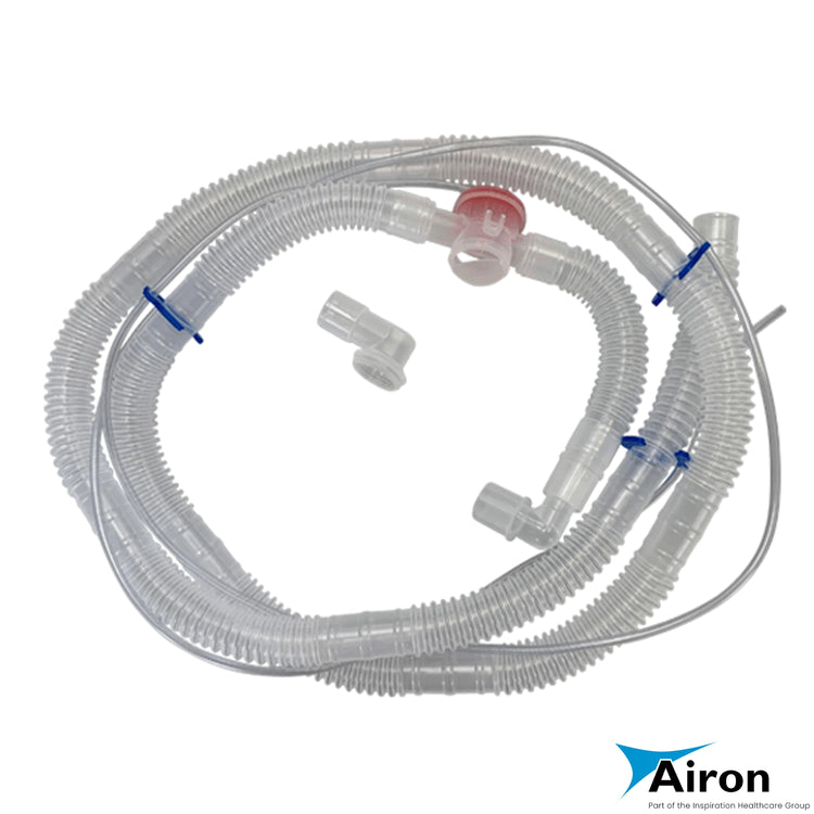 pNeuton Adult/Pediatric Patient circuit, disposable, single-use, 6 ft long - Pacific Biomedical