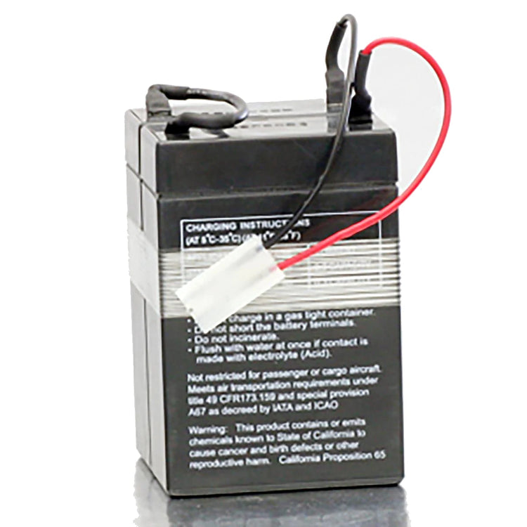 Pacific Biomedical 12V 2.8Ah replacement battery for the SSCOR S-SCORT III model 64000, cross to part 80633-1 - Pacific Biomedical