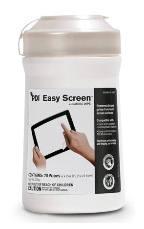 PDI Easy Screen Medium Canister (P03672) cleaning wipes