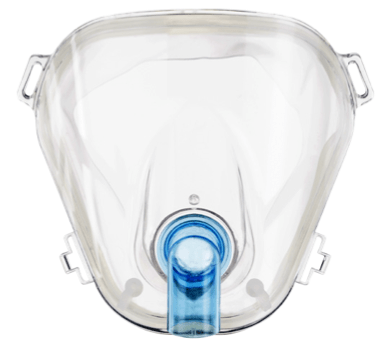 BiTrac MaxShield with Standard Elbow, 22mm Female and MaxShield Head Strap, Adult Small - Pacific Biomedical