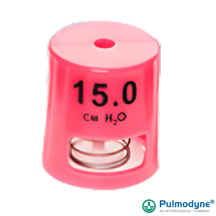 O2-MAX CPAP Valve (15.0cmH₂O), Red 