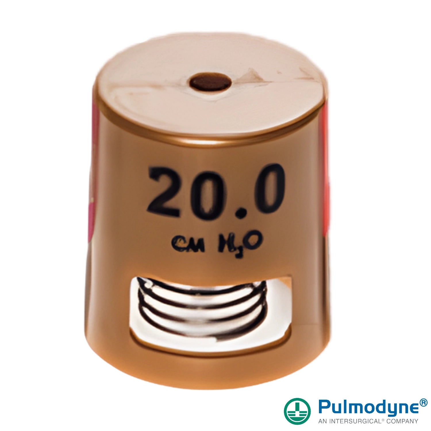 O2-MAX CPAP Valve (20.0cmH₂O), Gold