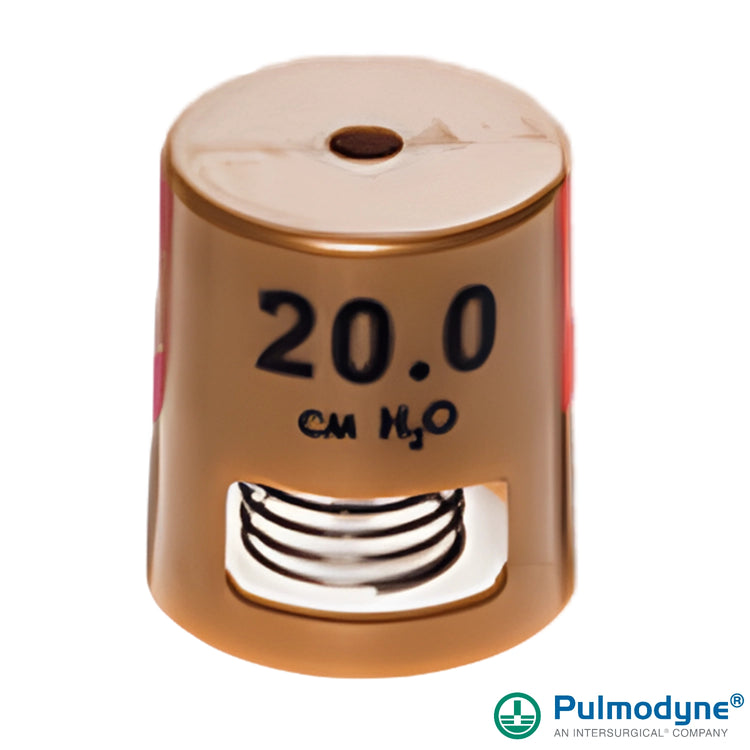 O2-MAX CPAP Valve (20.0cmH₂O), Gold 