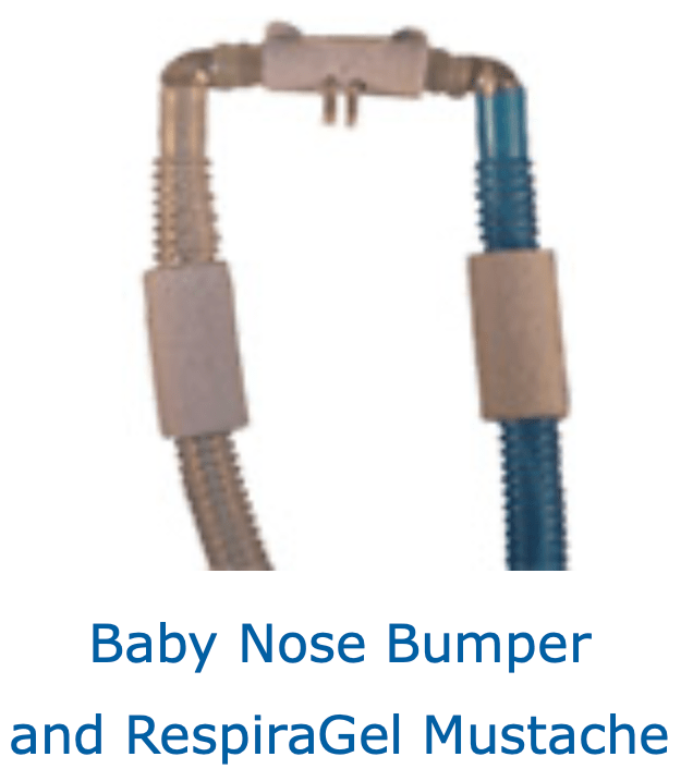 Baby Nose Bumper and Respiragel Mustache - Pacific Biomedical