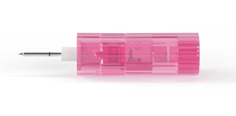 SAM IO 15 mm Needle, Pink - Pacific Biomedical