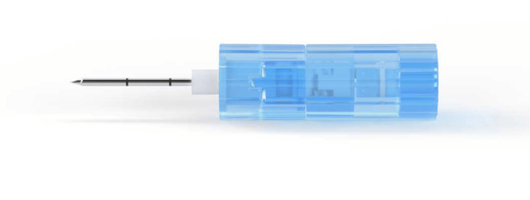 SAM IO 25 mm Needle, Blue - Pacific Biomedical