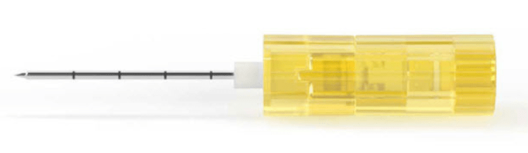 SAM IO 45 mm Needle Yellow - 5/bx - Pacific Biomedical