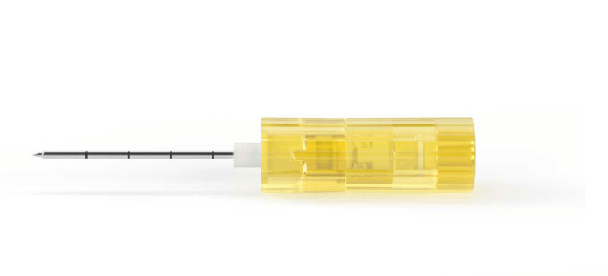 SAM IO 45 mm Needle, Yellow - Pacific Biomedical