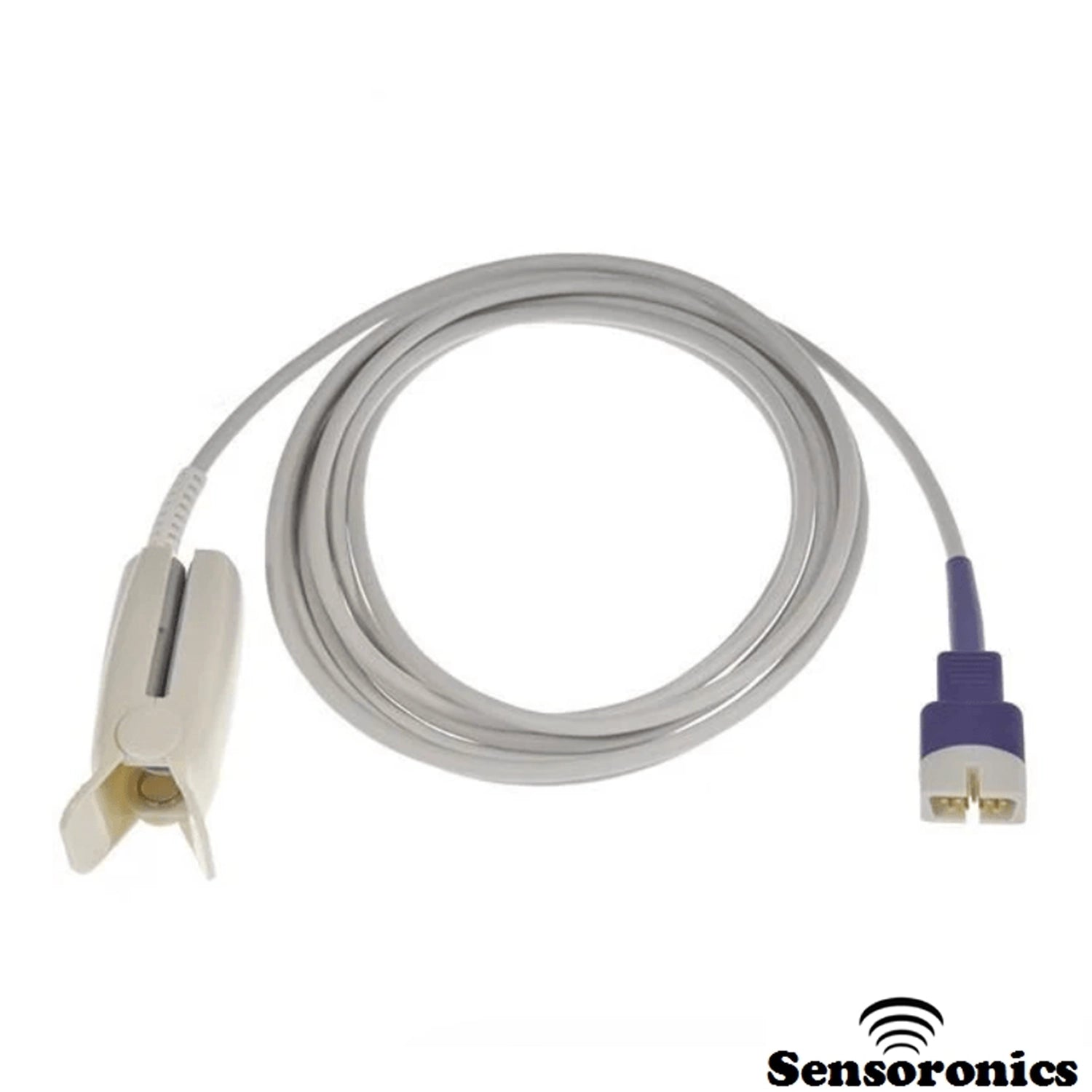 Nellcor Oximax Adult Compatible Reusable SpO2 Sensor 9 Ft