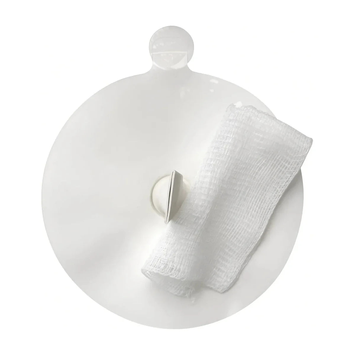 Teleflex Asherman Chest Seal 849100 circular dressing with gauze pad and one-way valve - Pacific Biomedical