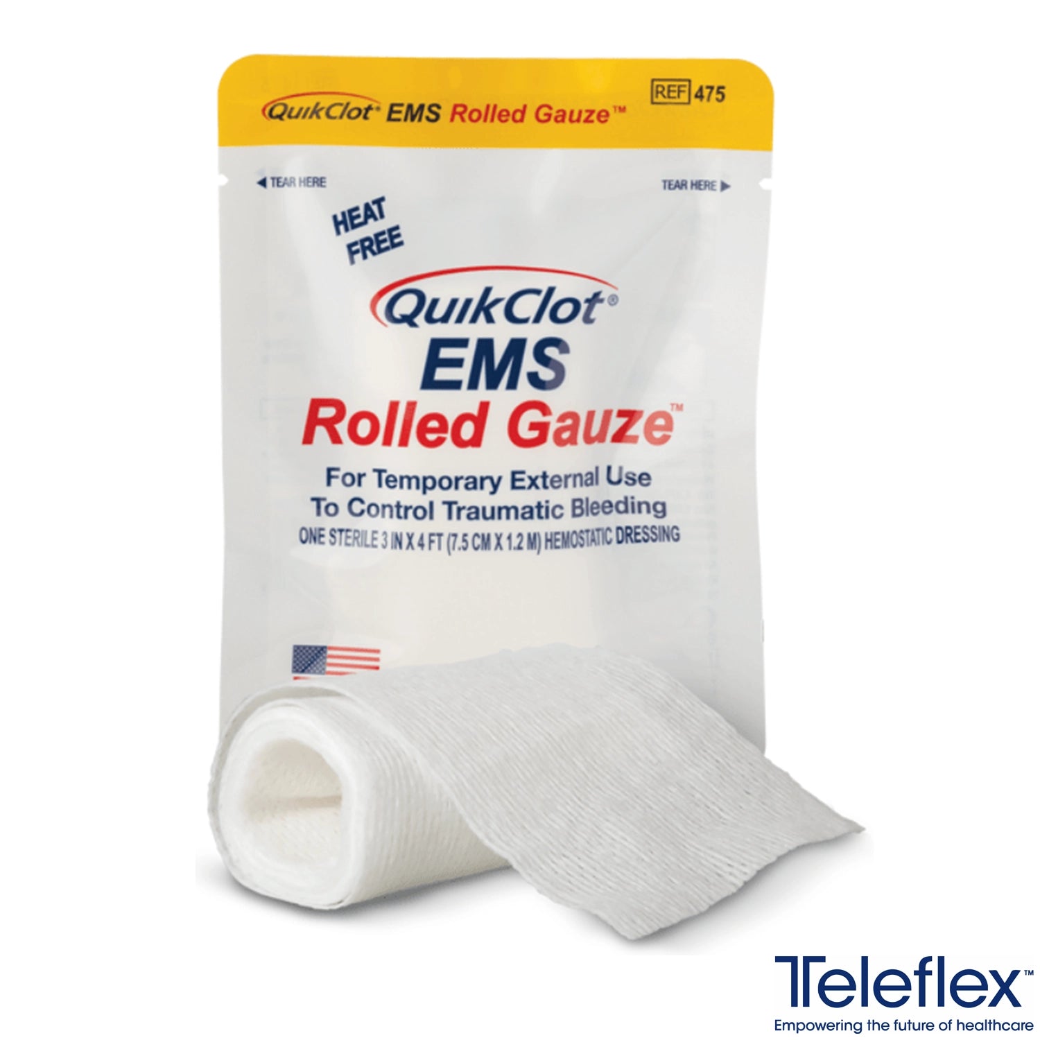 QuikClot EMS Rolled Gauze, 50-cs 